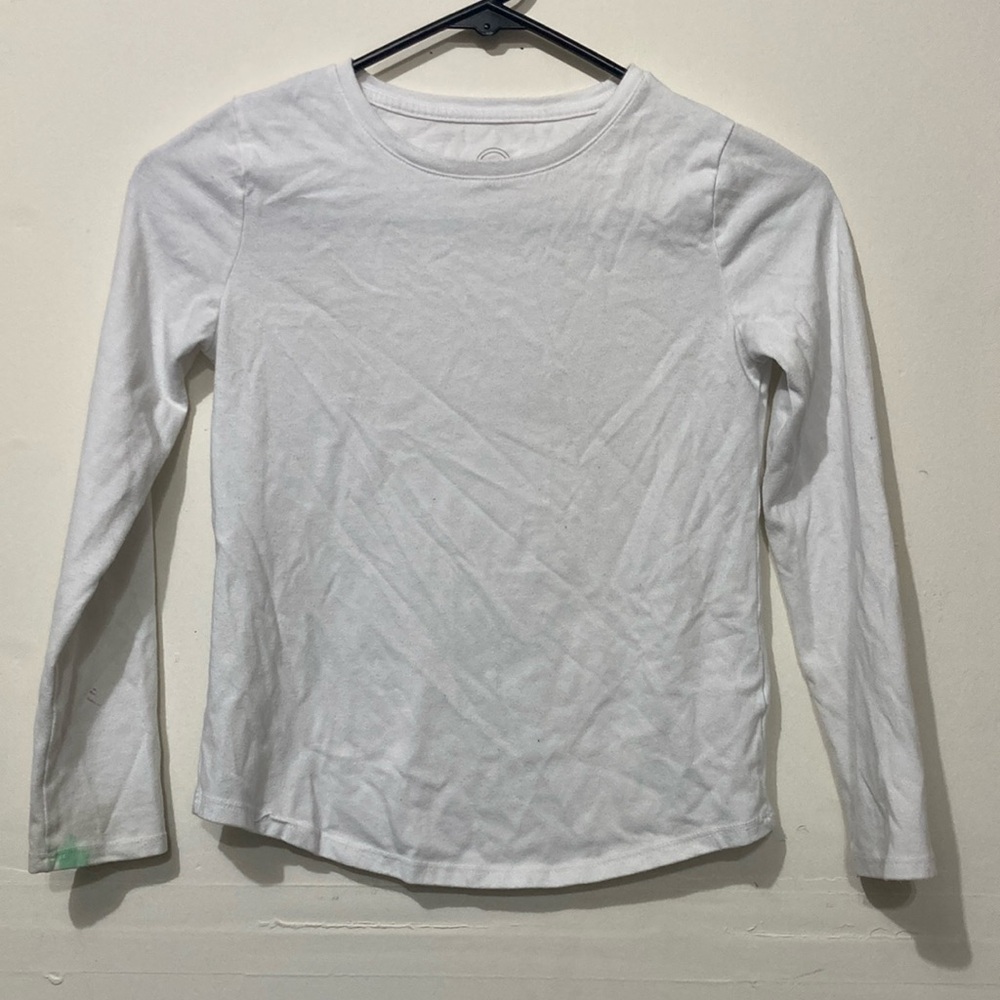 $5 M (7-8) White Long Sleeve